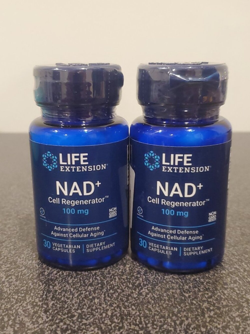 2X Life Extension Optimized NAD+ Cell Regenerator and Resveratrol